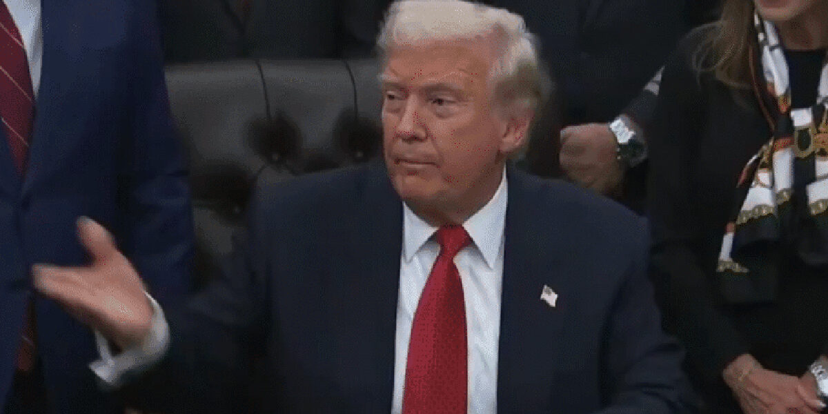 “He’s Fucking Guilty,” Social Media Blows Up As Trump Walks Out On Press